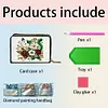 Diamond Painting Cat Card Holder Coin Purse Diamond Art Wallet for Women