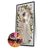 Diamond Painting-DIY Crystal Rhinestone White Dress Fairy(40x70cm)