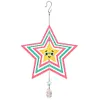 DIY Diamond Painting Double-sided Rotatable Snowman Hanging Wind Chime Suncatcher Hanging Kit