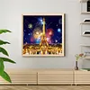 Eiffel Tower-Paint By Numbers Acrylic Painting 40*40cm