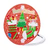 DIY Double Sided Special Shape Diamond Painting Compact Mirror Kit (Christmas Gifts)