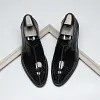 Fashion Mens Slip On Dress Shoes