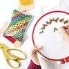 Cross Stitch Embroidery Needle Insert Bag DIY Sewing Knit Thread Pin Pouch