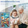 (US Local)Street View-11CT Stamped Cross Stitch Kit(40x70cm)
