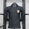 2025/2026 Long Sleeve Player Version AC Milan Black 125th Anniversary Edition Football Shirt 1:1 Thai Quality