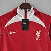 2022 Liverpool Windbreaker Red And White love fball