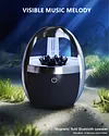 Ferrofluid Speaker - Dancing Ferrofluid Bluetooth 5.0 Wireless Speaker, with 4-Color Adjustable Light