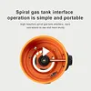 2 In 1 Camping Stove Gas Heater 2500W Portable Roasting Stove for Travelling