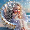 Diamond Painting-DIY Crystal Rhinestone Seashell Girl