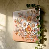 DIY Pearl Painting Plum Bossom for Home Wall Decor with Frame(25x25cm)