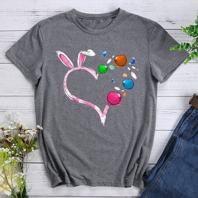 Rabbit Lover Bowling T-shirt Tee -013504