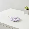 Handmade Knitted Coaster Supplies DIY Hand Woven Round Floral Coasters Set Bohemian Pattern Creative Coaster Crafts Knit Kit Heat Insulation Braided Mug Mat For Home Wall Decor Gift Office