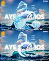 1/20 & 1/40 Scale World Zukan Lugia - Pokemon Resin Statue - AYS Studios