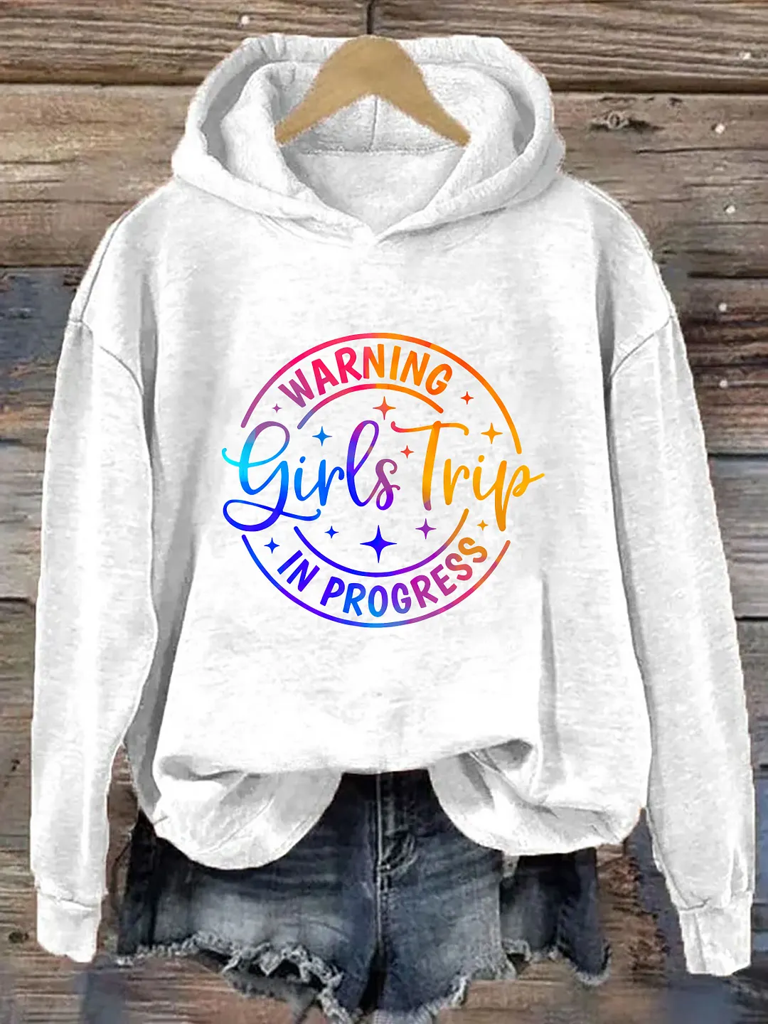 Warning Girls Trip In Progress Hoodie