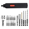 Electric Screwdriver Set LED Light Automatic Screwdriver for Furniture Gaming PC