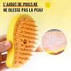 Brosse &agrave; poils d'animaux &eacute;lectrique Steamy 3 en 1