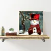 Snowman - Full Round Diamond Painting