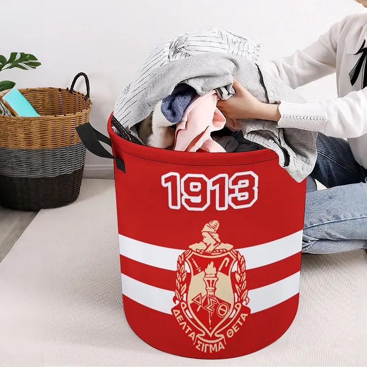 Sorority Laundry Basket, Folding & Large Capacity & Waterproof