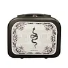 Palace Dark Silver Cast Royal Snake 14 Inch Suitcase Cosmetic Case Student Suitcase--Original Design
