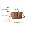 Sac fourre-tout grande capacit&eacute; pour femme, sac &agrave; bandouli&egrave;re