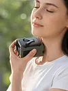 Portable Waist Fan Rechargeable Hands-Free Hanging Neck Fan 100 Speeds 13000RPM with Light for Travel Camping Outdoor Jobsite Sports Golf