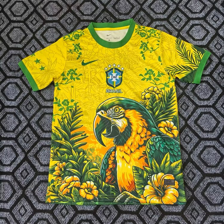 2026-27 Brazil Macaw Yellow Special Edition Jersey - Fan Edition