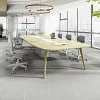 Office meeting table and chair combination simple modern large long training negotiation  small meeting room table