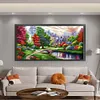 Ambilight-Full Embroidery 3 Strands 11CT Stamped Cross Stitch-131*66CM-Large Size