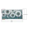 Diamond Painting-DIY Full Round Drill Dandelion(80X40cm)