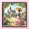 Vintage Victorian-11CT Stamped Cross Stitch 50*50cm