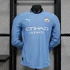 2024/2025 Long Sleeve Player Version Manchester City Home Football Shirt 1:1 Thai Quality
