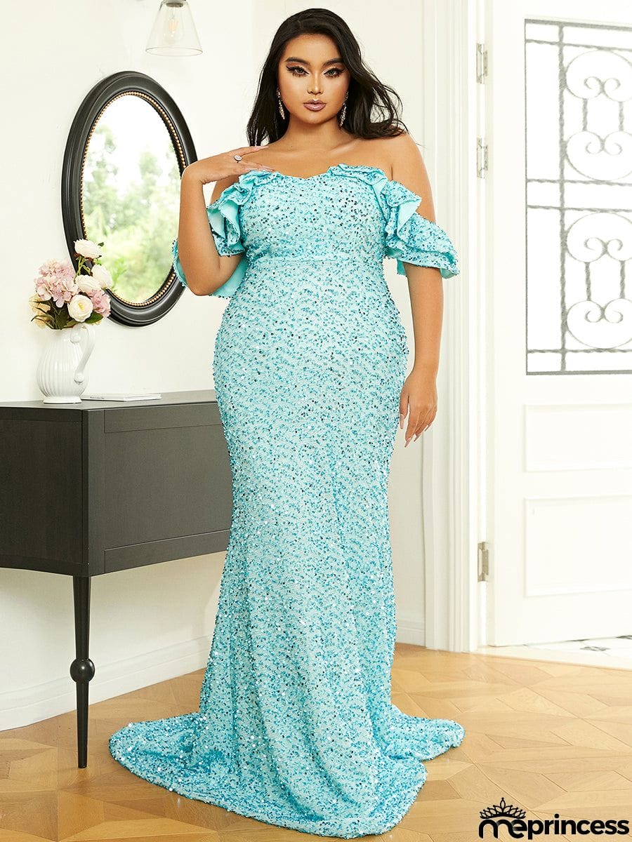 Square Neck Ruffle Dress XH2079