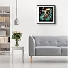 (US Local)Paint By Numbers Kit On Canvas DIY Oil Art Girl Picture Home Wall Decor40x40cm
