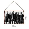 Foo fighters rock band - Enseignes en bois(30*40cm)