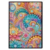 2pcs Flowers Partial DIY 50 Pages A5 Diamond Painting Notebook for Study Home