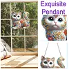 Diamond Painting Acrylic Double-side Cat Pendant Hanging Gem