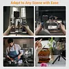 LYS30 Mobile Phone Handheld Bracket Vlog Expansion Frame Handheld Photo Camera Handle Rabbit Cage Stabilizer Aluminum Alloy Multi-Function Mobile Phone Bracket