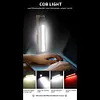 COB XPE Flashlight 400 Lumens Managetic Work Light 7 Gear for Outdoor Car Repair