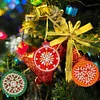 【Limited Stock Sale】8Pcs Christmas Tree-Diamond Painting Pendant