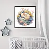 >SALE<5D DIY Partial Special Shaped Drill Diamond Painting Sleeping Critters 30x30cm