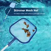 Swimming Pool Skimmer Net with Telescopic Pole Ponds Cleaning Debris Tools