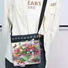 Diamond Painting Tulip Bouquet Crossbody Bag Ethnic Style Handbag with Adjustable Strap