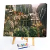 (US Local)Paint By Numbers Kit On Canvas DIY Oil Art Rings King Picture Home Wall Decor50x40cm
