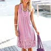 Sleeveless Beach Casual Dress For Women