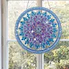 Diamond Painting Acrylic Single-Sided Drill Blue Butterfly Pendant Window Hanging Ornament