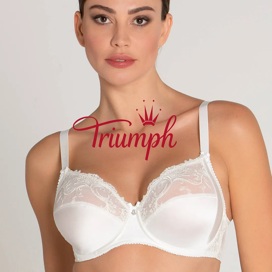 Triumph - (3 pe&ccedil;as) soutien de seda com fio de conforto