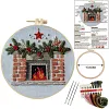 4 Set Xmas Series- Embroidery Kits
