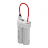SHARGE Pouch Mini 10000mAh 30W Fast Charging Portable Power Bank with Built-in Type C Cable USB-C and USB-A Port Battery Pack
