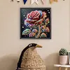 Rose Lily-Partial Special Shaped Diamond Painting 30*30CM