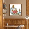 Rabbit-14CT Stamped Cross Stitch Kit(21*22cm)